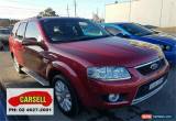 Classic 2010 Ford Territory SY MkII Ghia AWD Red Automatic 6sp A Wagon for Sale