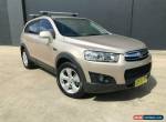 2011 Holden Captiva Gold Automatic A Wagon for Sale