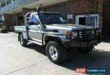 Classic 2000 Toyota Landcruiser HZJ79R (4x4) Gold Manual 5sp M Cab Chassis for Sale