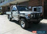 2000 Toyota Landcruiser HZJ79R (4x4) Gold Manual 5sp M Cab Chassis for Sale