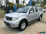 2006 Nissan Navara D40 ST-X Silver Manual M Utility for Sale