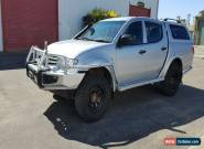 2013 Mitsubishi Triton MN 4x4 turbo diesel 139km theft damage repairable drives for Sale