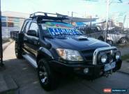 2008 Toyota Hilux KUN26R 08 Upgrade SR (4x4) Black Manual 5sp M for Sale