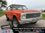 1972 Chevrolet Blazer K5 Cheyenne, Orange, 350ci, 4 Speed, Wyoming Truck for Sale