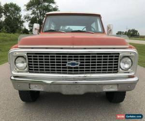 Classic 1972 Chevrolet Blazer K5 Cheyenne, Orange, 350ci, 4 Speed, Wyoming Truck for Sale