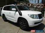 2008 Toyota Landcruiser VDJ200R GXL (4x4) White Automatic 6sp A Wagon for Sale