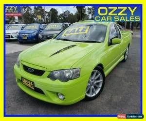 Classic 2006 Ford Falcon BF MkII XR8 Green Manual 6sp M Utility for Sale