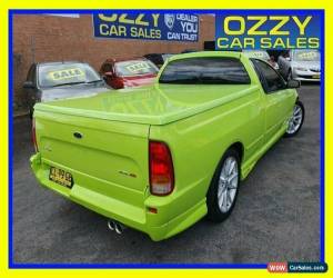 Classic 2006 Ford Falcon BF MkII XR8 Green Manual 6sp M Utility for Sale