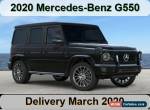 2020 Mercedes-Benz G-Class G 550 (A9) for Sale