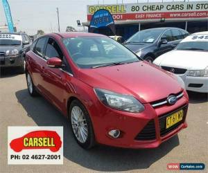 Classic 2011 Ford Focus LW Sport PwrShift Red Automatic 6sp A Hatchback for Sale