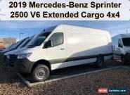 2019 Mercedes-Benz Sprinter Extended Cargo Van 170 in. WB 4WD High Roof V6 for Sale