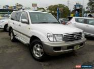 2003 Toyota Landcruiser UZJ100R GXL (4x4) White Automatic 5sp A Wagon for Sale