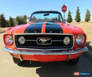 Classic 1967 Ford Mustang GT Convertible for Sale