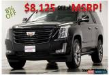 Classic 2020 Cadillac Escalade MSRP$99870 4X4 Platinum DVD Sunroof GPS Black 4WD for Sale