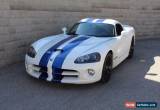 Classic Dodge: Viper VOI.9 edition for Sale