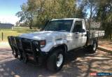 Classic 2002 Toyota Landcruiser HZJ79R (4x4) White Manual 5sp M Cab Chassis for Sale