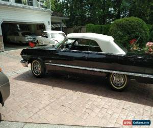 Classic 1963 Chevrolet Impala White Top Convertible for Sale