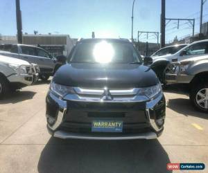 Classic 2016 Mitsubishi Outlander ZK XLS Black Automatic A Wagon for Sale