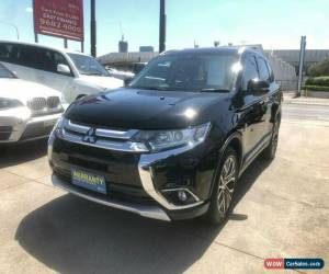 Classic 2016 Mitsubishi Outlander ZK XLS Black Automatic A Wagon for Sale