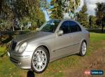 2005 Mercedes Benz E350 Avantegarde 3.5L V6 7sp Auto for Sale