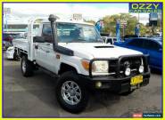 2008 Toyota Landcruiser VDJ79R Workmate (4x4) French Vanilla Cab Chassis for Sale