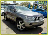 2012 Jeep Grand Cherokee WK MY12 Overland (4x4) Grey Automatic 5sp A Wagon for Sale