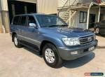 2005 Toyota Landcruiser UZJ100R Sahara Blue Automatic A Wagon for Sale