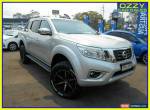 2016 Nissan Navara NP300 D23 ST (4x4) Silver 7 SP AUTOMATIC Dual Cab Utility for Sale