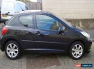 2006 PEUGEOT 207 SPORT 110 BLACK for Sale