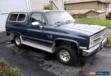 Classic Chevrolet: Blazer Silverado K5 for Sale