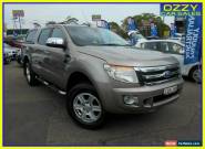 2012 Ford Ranger PX XLT 3.2 (4x4) Grey Automatic 6sp A Dual Cab Utility for Sale