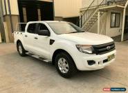 2012 Ford Ranger PX XL White Manual M Utility for Sale