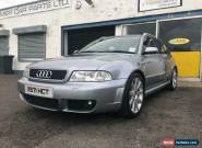 2000 X Reg Audi RS4 B5 Avant 2.7 Quattro Silver 97,000 Miles FSH Full MOT for Sale