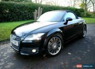 2008 AUDI TT 2.0 T FSI CONVERTIBLE EXCLUSIVE LINE~BLACK~RED LEATHER~XENONS for Sale