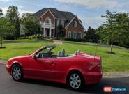 2003 Mercedes-Benz CLK-Class Convertible for Sale