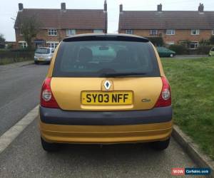 Classic 2003 RENAULT CLIO 1.2 16V DYNAMIQUE 3 DOOR IDEAL FIRST CAR for Sale