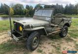 Classic 1942 Willys Station Wagon for Sale