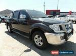 2008 Nissan Navara D40 ST-X (4x4) Manual 6sp M for Sale