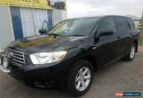 Classic 2009 Toyota Kluger GSU40R KX-R Black Automatic A Wagon for Sale