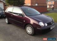 VW Polo 3 door 2004 reg spares or repairs still running for Sale