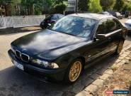 BMW 2002 E39 525i SPORT AUTO MY02 WITH VERY LOW KM's - A ONE OFF, O.G. RIDE for Sale