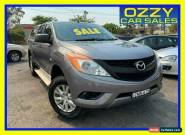 2013 Mazda BT-50 MY13 XT Hi-Rider (4x2) Silver Manual 6sp M Dual Cab Utility for Sale