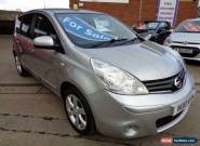 2010 10 NISSAN NOTE 1.5 N-TEC DCI 5D SILVER (SAT NAV) DIESEL for Sale