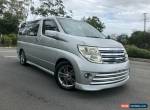 2005 Nissan Elgrand E51 Rider S Autech Silver Automatic 5sp A Wagon for Sale