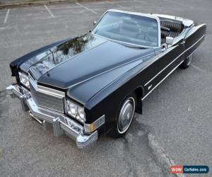 Classic 1974 Cadillac Eldorado Convertible for Sale