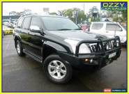 2008 Toyota Landcruiser GRJ120R 07 Upgrade Prado GXL (4x4) Black Manual 6sp M for Sale