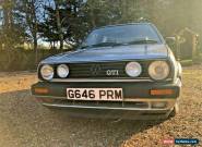 VW Golf MK2 Genuine UK Reg GTI 3dr Metallic Silver 160k Big Bumper Sought After for Sale