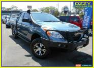 2012 Mazda BT-50 XT (4x4) Blue Manual 6sp M Freestyle C/Chas for Sale