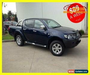 Classic 2011 Mitsubishi Triton MN MY11 Blue Manual 5sp M Utility for Sale