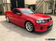 2009 Holden Ute VE SS Red Manual M Utility for Sale